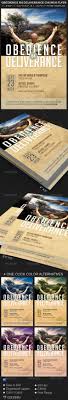 Obedience Before Deliverance Church Flyer Template Flyer Template Flyer Deliverance