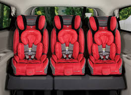 Diono S Radian Car Seats Fitting Three Cars Seats In Back Seat Of Mini Van Requires 51 Of Space Baby Car Seats Car Seats Diono Car Seat