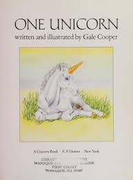 One Unicorn. by Cooper, Gale
