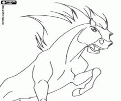 The horse (equus ferus caballus) is one of two extant subspecies of equus ferus. The Beautiful Wild Horse Spirit Coloring Page Printable Game