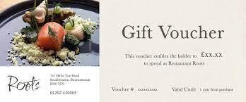 Gift voucher pro will increase your hotel, restaurant and spa gift voucher sales. Gift Voucher Restaurant Roots