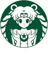 Moonbucks By Ellador Mermaid Sticker Sailor Moon Art Sailor Moon