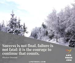 Success Is Not Final Failure Is Not Fatal It Is The Courage To Continue That Counts Winston Churchill Success Is Not Final Winston Churchill Churchill