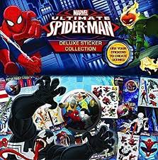 Amazon Com Spiderman Deluxe Sticker Collection Create