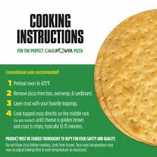 The herbs and cheese add a ton of flavor! Caulipower Cauliflower Pizza Crusts 2 Ct 11 Oz Kroger