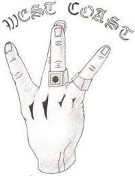 During the 1990's, i first saw my brother making the hand gesture in pictures or whenever he would listen to rap music. West Coast Clan Hip Hop Photos Facebook