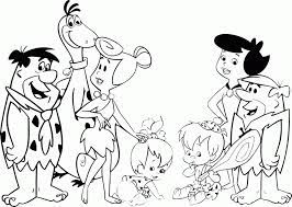 Download and print these flintstone coloring pages for free. Pictures Of The Flintstones Coloring Home