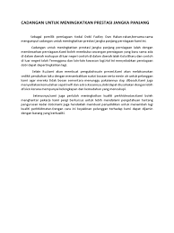 Disebut pendek karena investasi ini hanya berjangka waktu 1 tahun atau. Cadangan Meningkatkan Prestasi Jangka Panjang Kedai Dobi