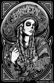 Dia De Los Muertos Mujer Arte Obras De Arte Mexicano Produccion Artistica Arte Latino