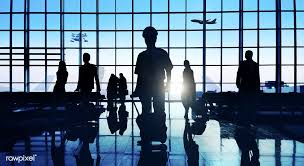 Download Premium Image Of Business People Traveling From An Airport 126734 Business People Travel Image
