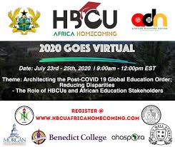 African Diaspora Nation Hbcu Africa Homecoming Ghana 2020 Goes Virtual Facebook