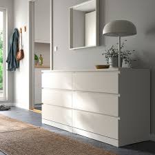 Offener schrank mit kallax und malm diy living diy diy2019. Malm Kommode Mit 6 Schubladen Weiss 160x78 Cm Ikea Deutschland