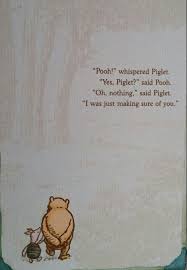 Pooh Making Sure Of You Pooh Quotes Winnie The Pooh Quotes Tattoo Quotes About Strength