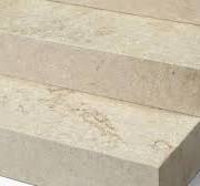 Blockstufen Kalkstein "Cleopatra" (beige-gelb) 15x35x100 cm