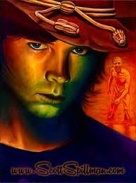 The Walking Dead art by Scott Spillman