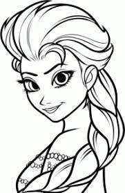 How To Draw Elsa Frozen Para Colorear Dibujos De Frozen Dibujos