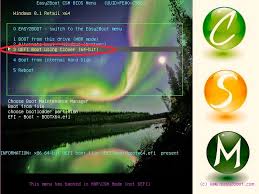 Rmprepusb Easy2boot And Usb Booting E2b Imgptn Images Boot Directly From The Csm Menu To Uefi