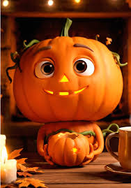 Pumpkin Eating Another Pumpkin