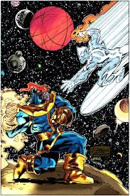 Thanos Vs Silver Surfer Silver Surfer Comic Silver Surfer Surfer Art