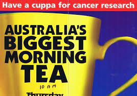 I undertook pro bono work for melbourne cake business two little figs for their annual themed 'australia's biggest morning tea' events for the ca развернуть. Poster Australia S Biggest Morning Tea Have A Cuppa For Cancer Research 06 06 2001