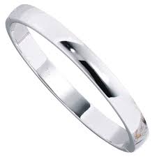 Sterling silber spacer perlen, 925 sterling silber runde perlen runde perlen metallsockel: Armreif Oval Aus 925 Sterling Silber Silberarmreif 23 6 Gramm