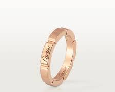 Cartier Myion Panther K18WG simple ringの画像