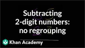 Contains factors, common factors, divisibilities and review tests, etc.which helps students for solving assignments and also for preparing in exams. Subtracting 2 Digit Numbers Without Regrouping 1 Video Khan Academy
