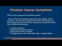 Or, the cause of a symptom may be a different medical condition that is also not related to cancer. Prostate Cancer Symptoms Youtube