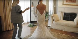Photos of hailey bieber's wedding dress. Watch Hailey Baldwin S Final Wedding Dress Fitting Video Popsugar Fashion