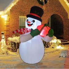 Get deals with coupon and discount code! Garden Lawn Yard Kyng Inflatable Christmas Tree 7 Feet Tall Holiday Blow Up Indoor Outdoor Decoration W Led Lights For Home Outdoor Holiday Decorations Patio Lawn Garden Fcteutonia05 De