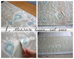 My goal was to have 2 panels that looked exactly the same, so i had to measure the width. Faux Roman Shade Tutorial Creating Lovely Livable Homes