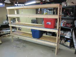 To achieve this goal, i built diy garage storage shelves to organize the spare space we have. Diy Garage Shelves For Your Inspiration Just Craft Diy Projects