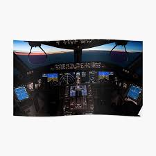 Tons of awesome boeing 787 cockpit wallpapers to download for free. Boeing 787 Posters Redbubble