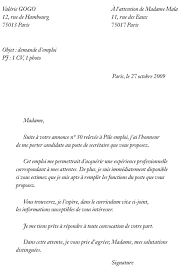 Pour poser une question en anglais, vous devez toujours inverser le sujet et le verbe, et ça à tous les temps. Lettre De Demande D Emploi En Anglais Exemple De Lettre