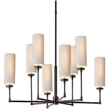 Visual Comfort Lighting Thomas Obrien Ziyi 8 Light Chandelier Visual Comfort Lighting Large Chandeliers Chandelier Lighting