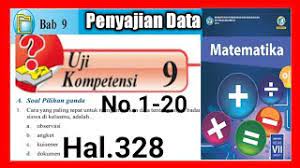 Kunci jawaban matematika kelas 7 semester 2 hal 328. Uji Kompetensi 9 Hal 328 Matematika Kelas 7 Smp Penyajian Data Gucil Chanel Youtube