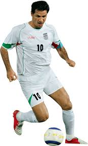 He was a captain of the iran national football team. Ali Daei Football Render 67284 Footyrenders