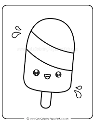 Popsicle Coloring Pages (Free Printable PDFs) - Cute Coloring Pages For Kids