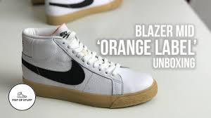 The crisp look comes from more than just a notched lapel. Simple Nike Sb Blazer Mid Navy 2021 Sneaker Unboxing Youtube