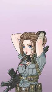Call Of Duty Mobile Cartoon Version Di 2021 Gambar Karakter Gadis Animasi Karakter Animasi