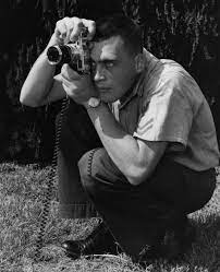 The photographer david douglas duncan in 1969. Nikon S4 David Douglas Duncan