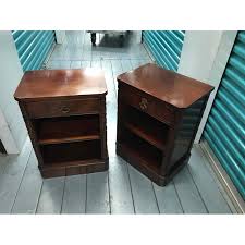 Due to the economic collapse, the farms become dry and the dust bowl spreads. Antique 1930s Century Furniture 6 Piece Mahogany Bedroom Set Aptdeco