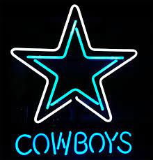 New Dallas Cowboys Nfl Football Neon Light Beer Pub Bar Billiards Gameroom Sign Neon Signs Dallas Cowboys Neon