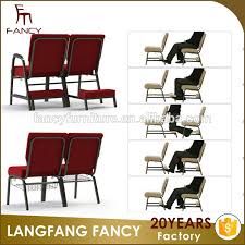 Wholesale Factory Price Arm Church Chair With Kneeler Church Chairs Used Wholesale Factory Chair Langfang