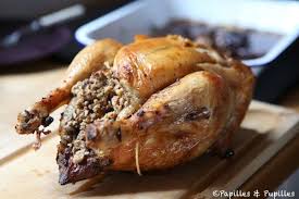 Chapon Farci Aux Marrons Recette Chapon Farci Aux Marrons Recettes De Cuisine Recette Chapon