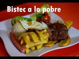 Bistec A Lo Pobre Peruano Como Preparar Bistec A Lo Pobre Peruano Youtube Food Ethnic Recipes Healthy
