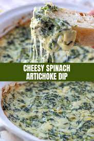 Cheesy Spinach And Artichoke Dip Recipe Restaurant Appetizers Best Appetizer Recipes Food