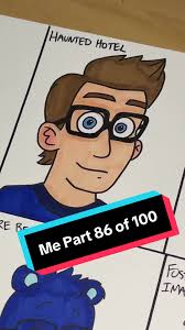 Should I keep going after 100??? #fyp #hauntedhotel #netflix #drawing  #challenge