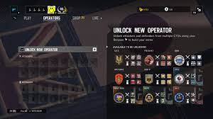 Ubisoft cares about your privacy. No Operators Unlocked R Rainbow6