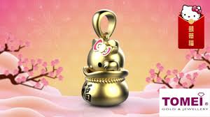 Hello kitty, gold, 750ml has been added to your cart. Hello Kitty Fortune Star 999 Gold Pendant Youtube